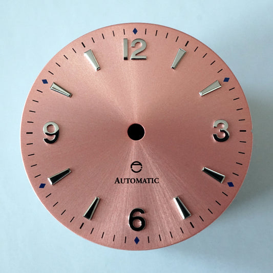 GDXS01 - Salmon Sunburst Dial No Date