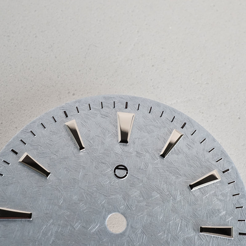 GDOBS1 - Light Blue "Snowflake" Textured Dial w/ Polished Indices