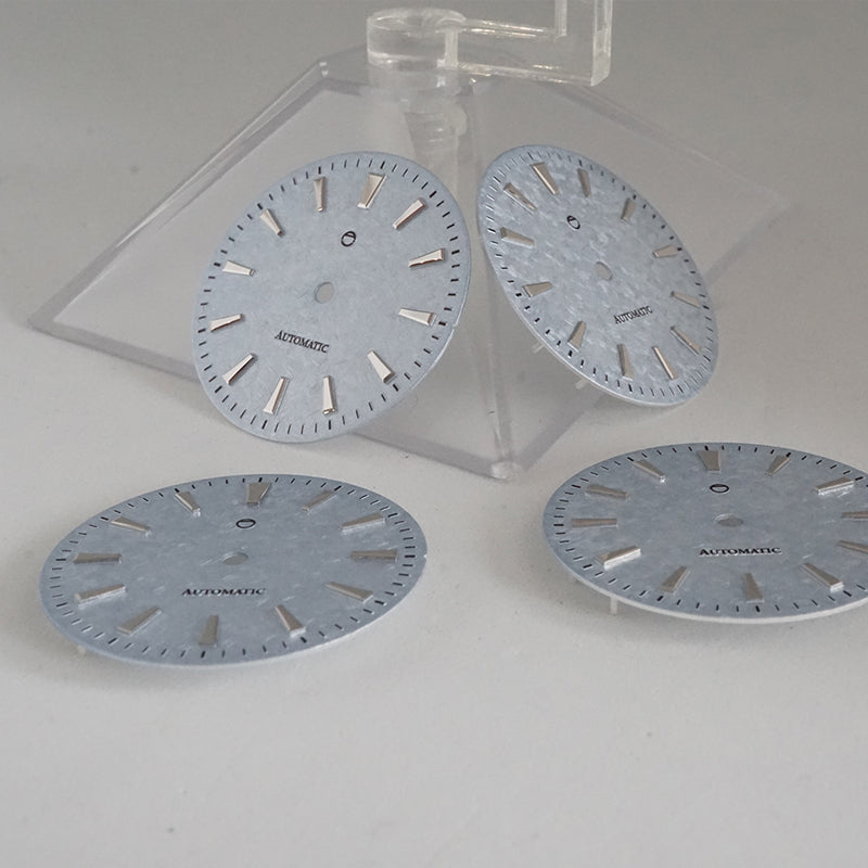 GDOBS1 - Light Blue "Snowflake" Textured Dial w/ Polished Indices