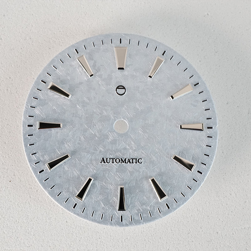 GDOBS1 - Light Blue "Snowflake" Textured Dial w/ Polished Indices