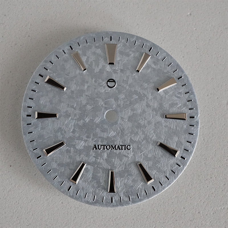 GDOBS1 - Light Blue "Snowflake" Textured Dial w/ Polished Indices