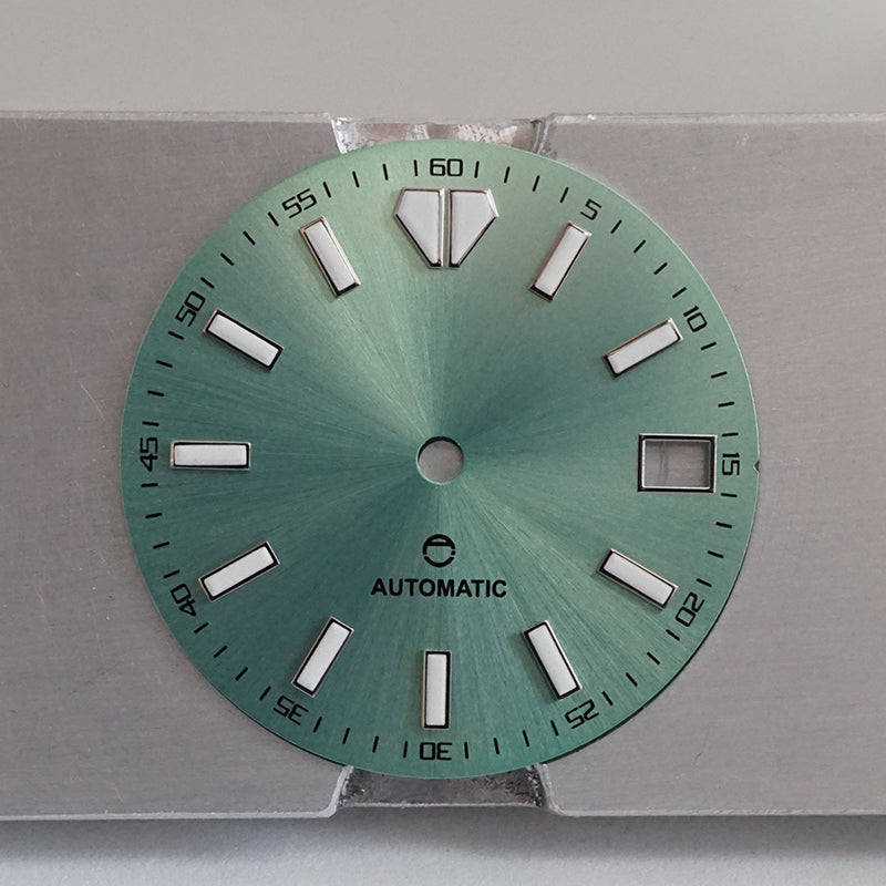 LDOM01 - Mint Sunburst Dial w/Date Window