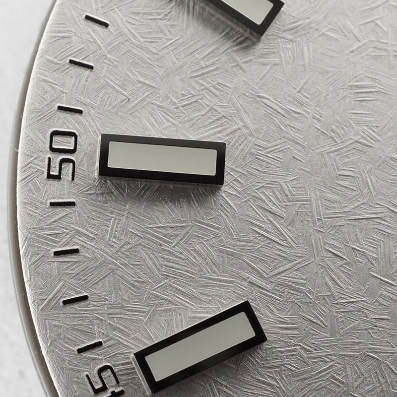 LDOWS1 - White "Snowflake" Textured Dial w/Date - BGW9
