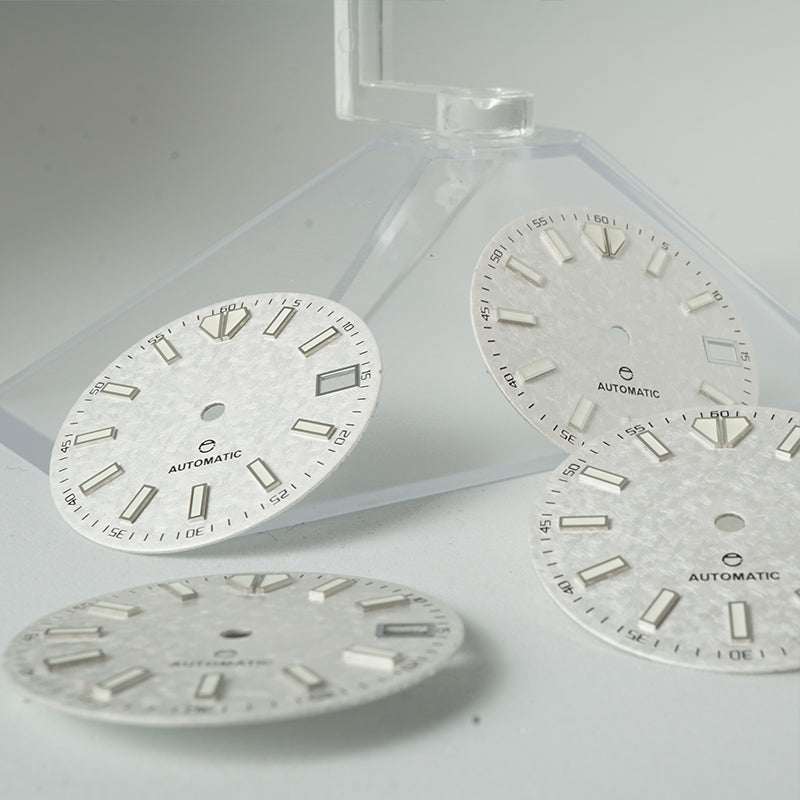 LDOWS1 - White "Snowflake" Textured Dial w/Date - BGW9