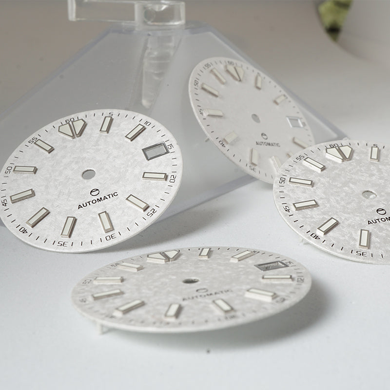 LDOWS1 - White "Snowflake" Textured Dial w/Date - BGW9