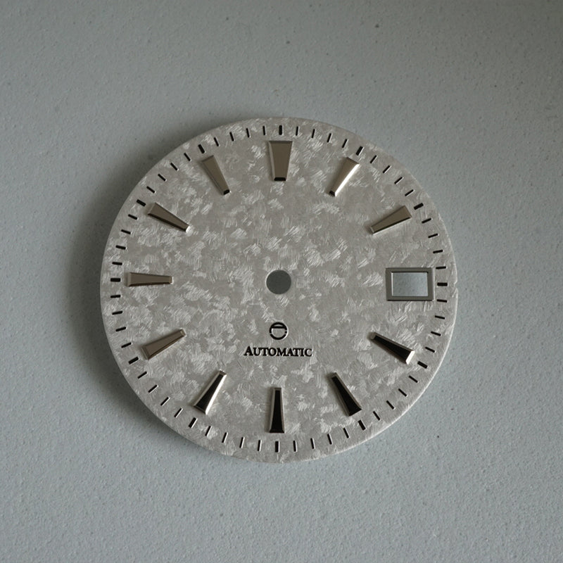 GDOWS2 - White "Snowflake" Textured Dial w/ Date