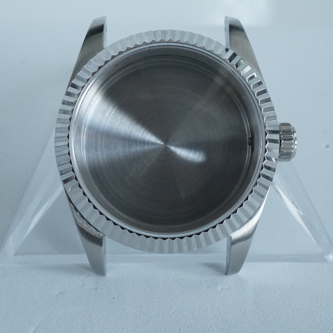 OTS002 - Polished Case w/ Fluted Bezel