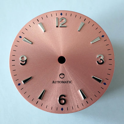 GDXS01 Salmon Sunburst Dial No Date
