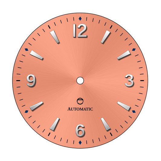 Render of salmon dial