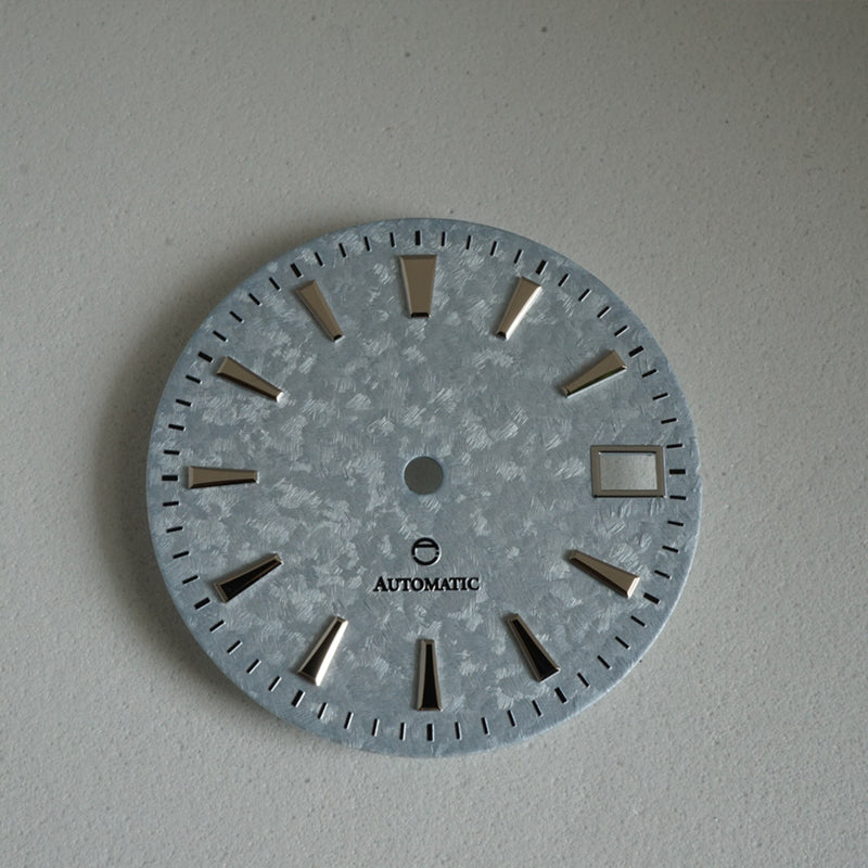 GDOBS2 - Light Blue "Snowflake" Textured Dial w/ Date