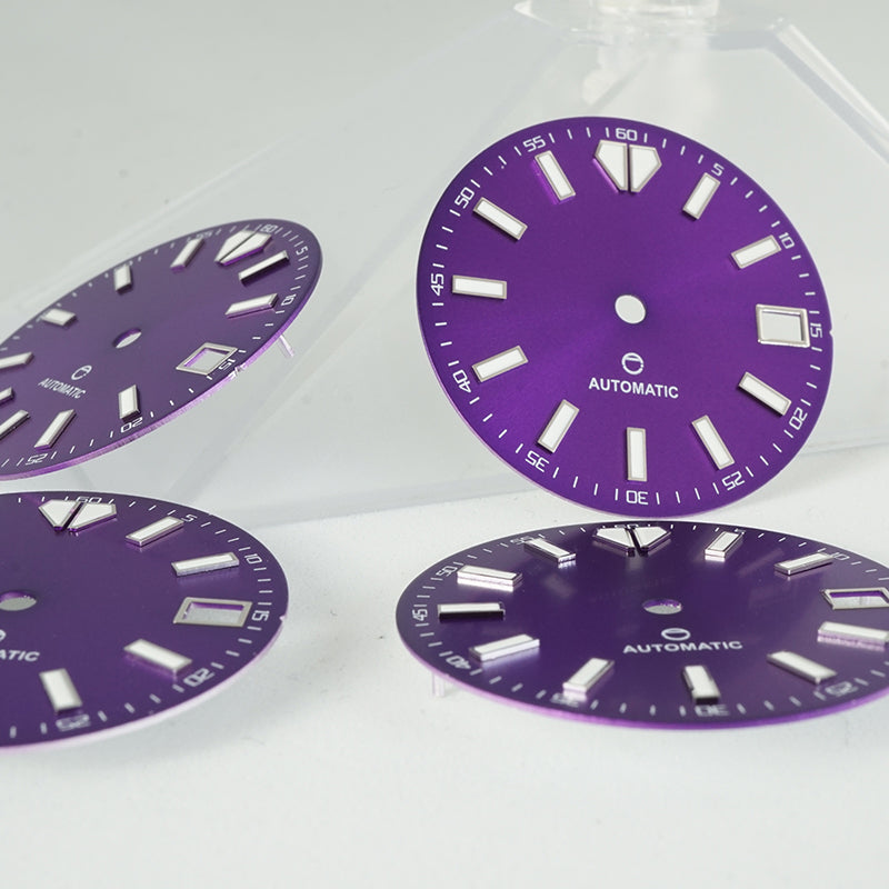 LDOP04 Purple Sunburst Dial w Date BGW9