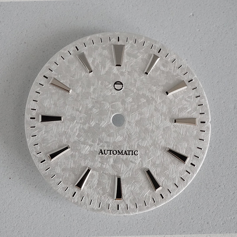 Sky ånd Siesta GDOWS1 - White "Snowflake" Textured Dial w/ Polished Indices – AJuiceT
