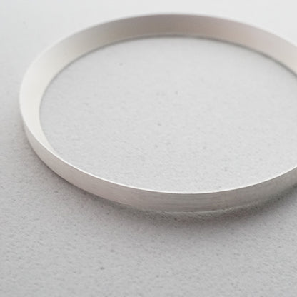 CR0W02 - Plain White Chapter Ring for SKX